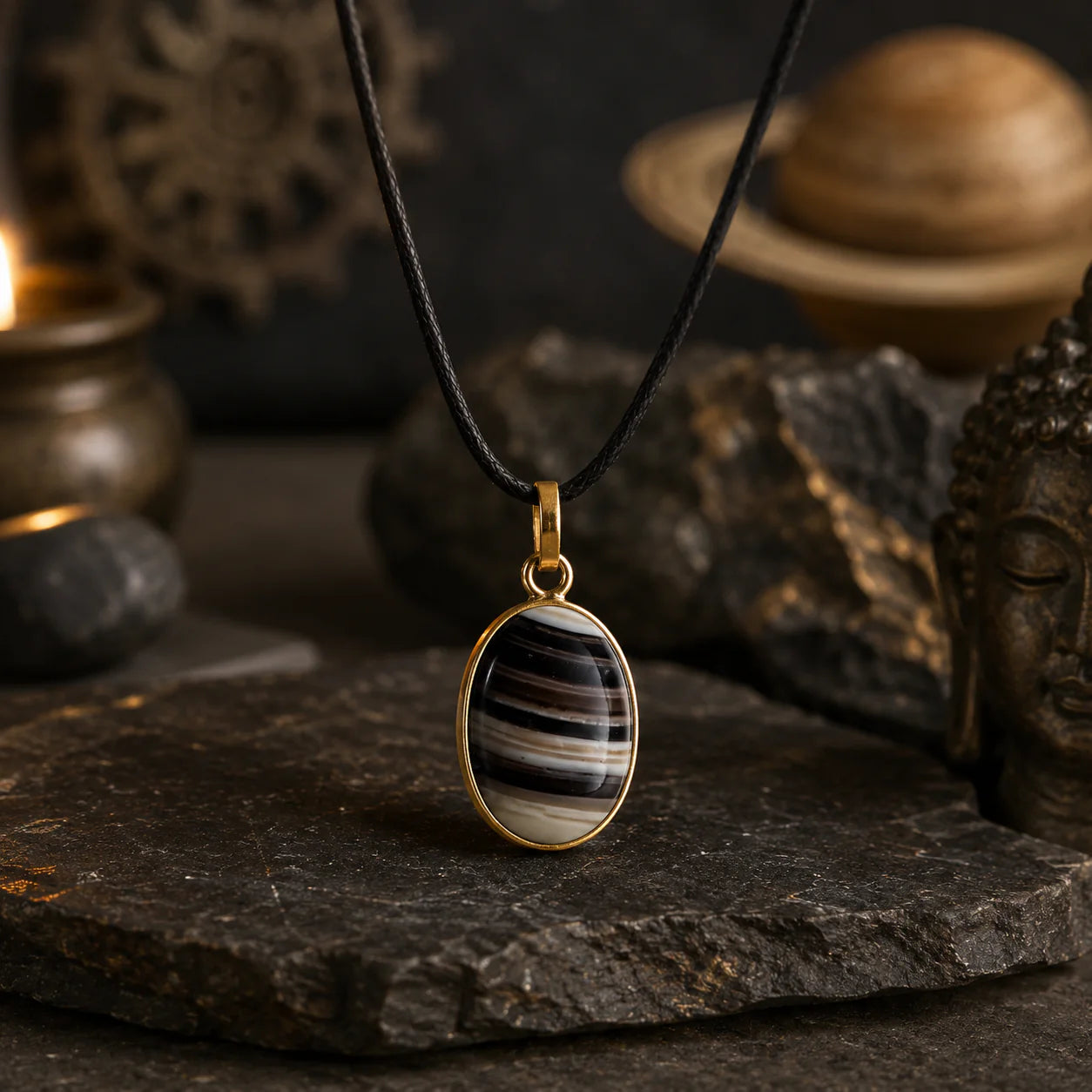 Ashtdhatu Sulemani Hakik Pendant / Ring