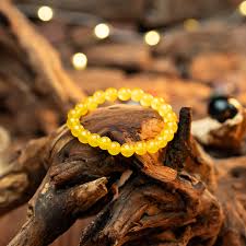 Yellow Chalcedony Bracelet