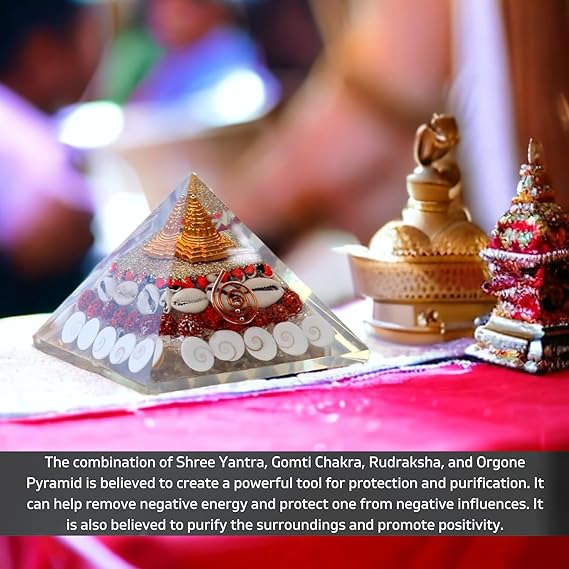 LAXMI PYRAMID SHRI YANTRA GOMATI CHAKRA