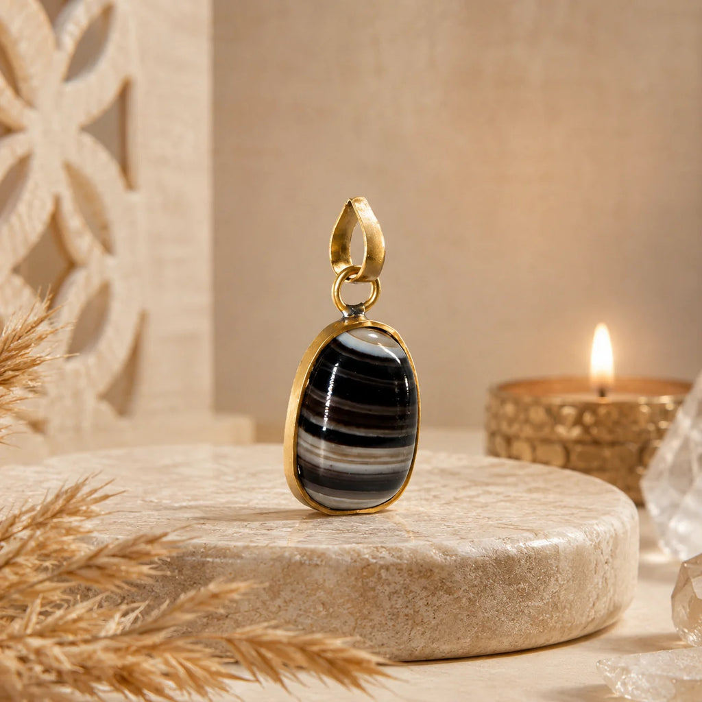 Ashtdhatu Sulemani Hakik Pendant / Ring