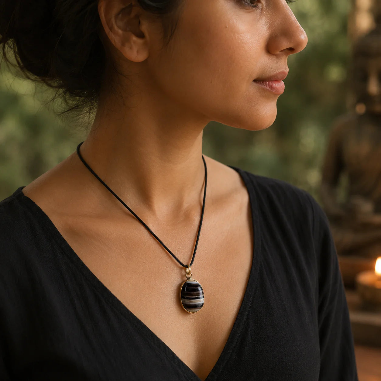 Ashtdhatu Sulemani Hakik Pendant / Ring